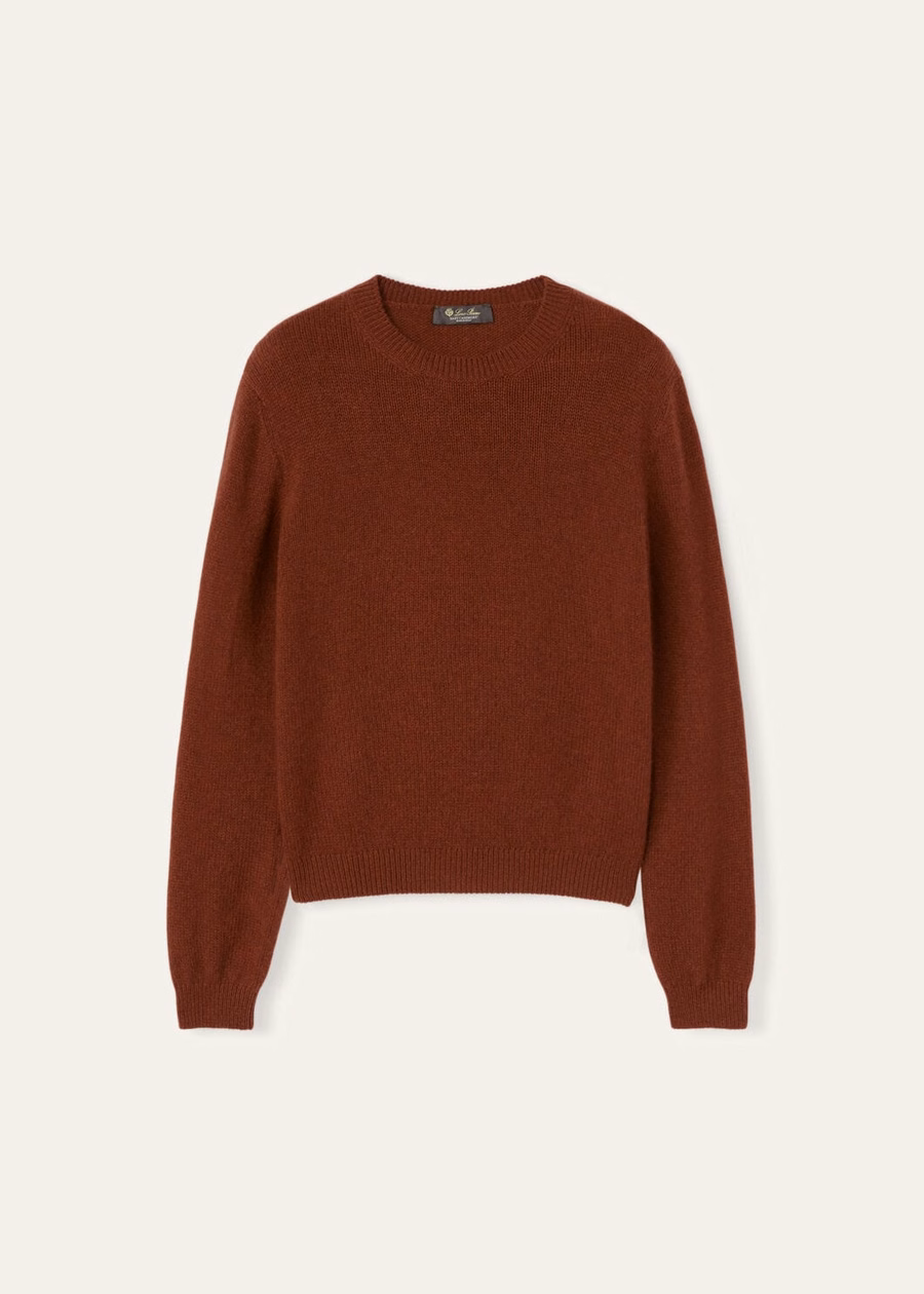 Moletom Fobello Baby Cashmere com estampa mesclada de folhas de bordo escuras