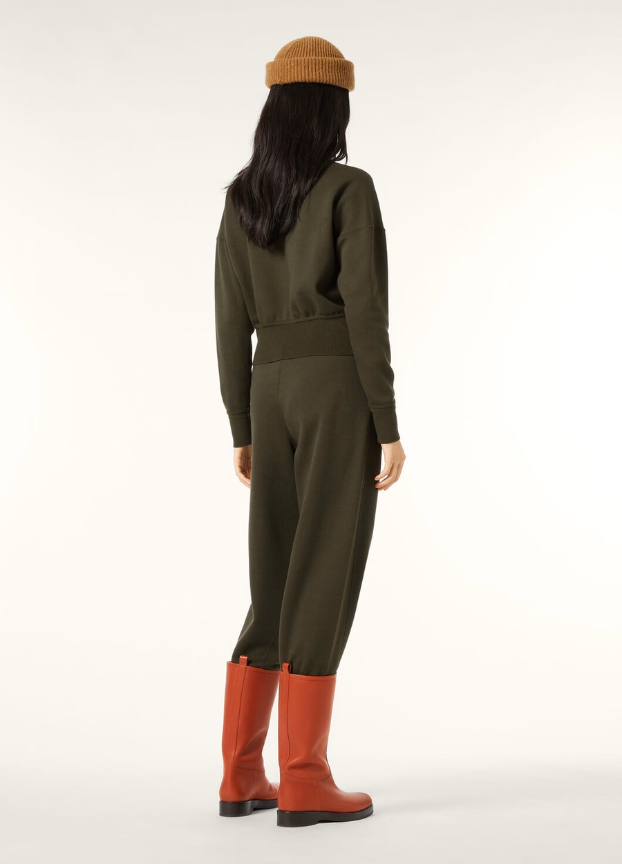 Moletom Viera em algodão, seda e cashmere, estilo Pine Grove