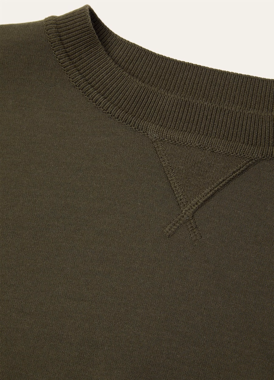 Moletom Viera em algodão, seda e cashmere, estilo Pine Grove