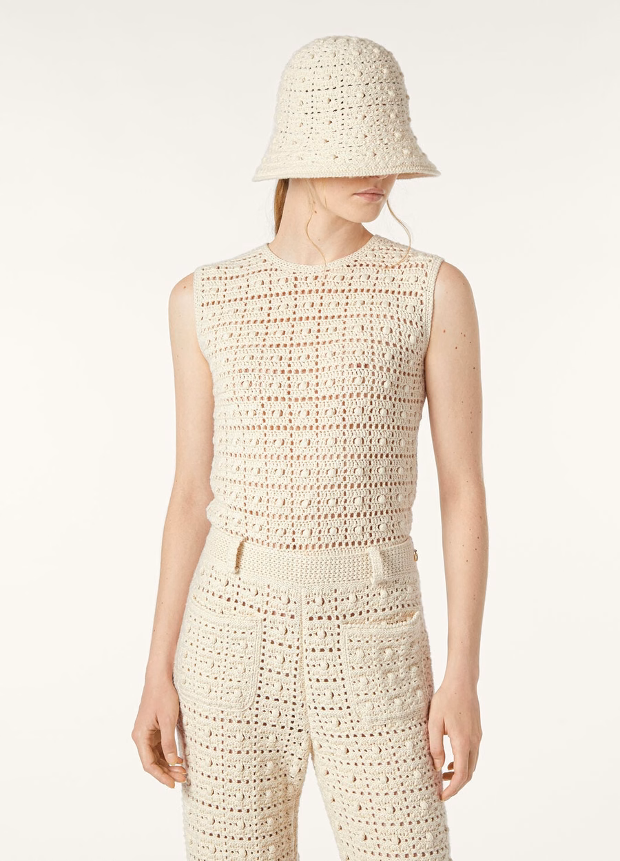Top Arola ABACA Nougat Cashmere