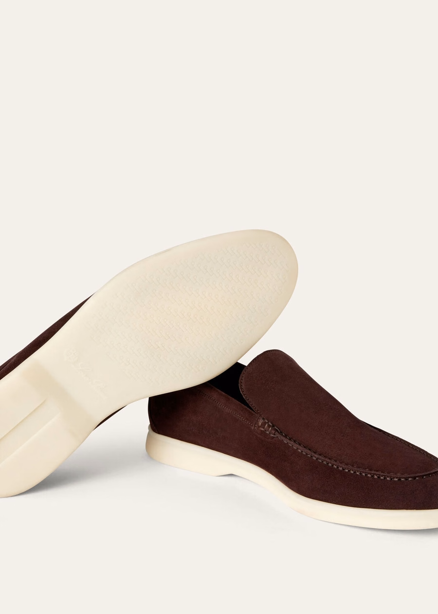 Mocassim Summer Walk em camurça Amarone