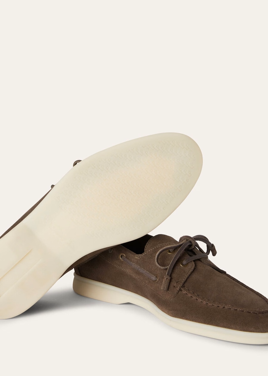 Mocassim Sea-Sail Walk em couro de boi Incenso NL