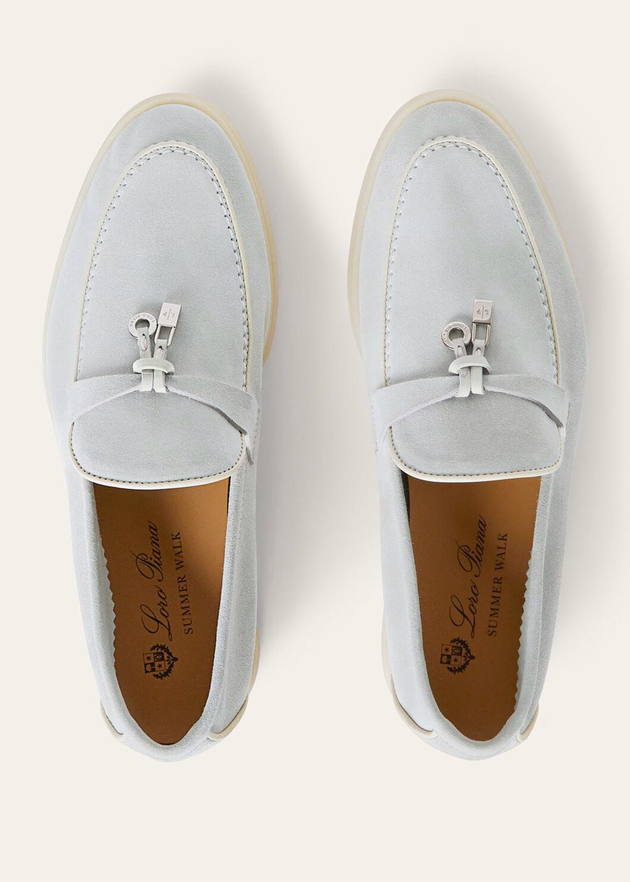 Mocassim Summer Charms Walk em camurça de cabra Delicate Dew