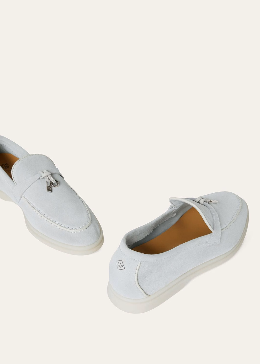 Mocassim Summer Charms Walk em camurça de cabra Delicate Dew
