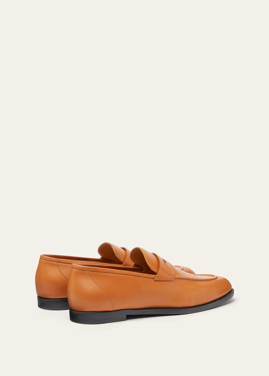 Mocassim Sergio em couro de bezerro Wot