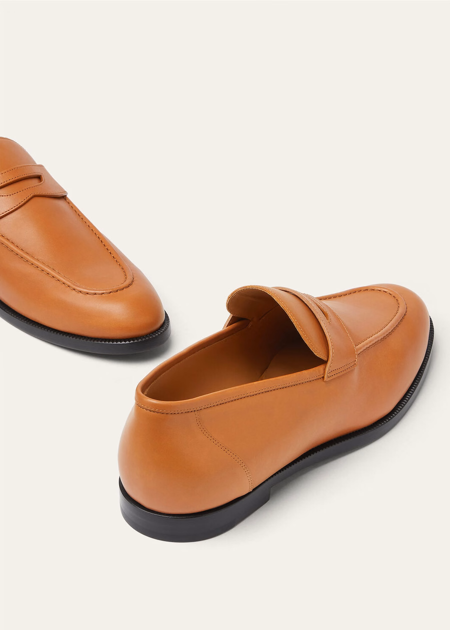 Mocassim Sergio em couro de bezerro Wot