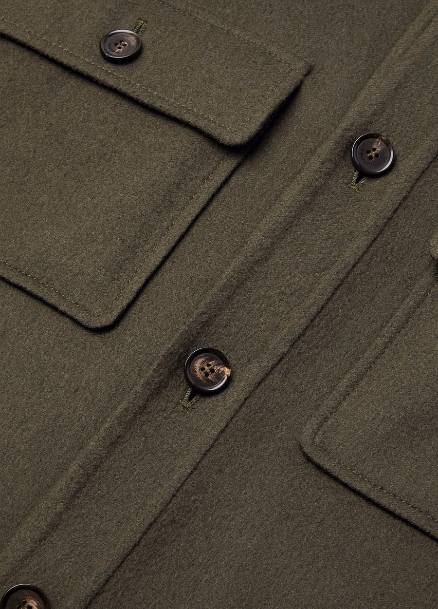 Sobretudo Jim Cashmere Pinheiro Preto