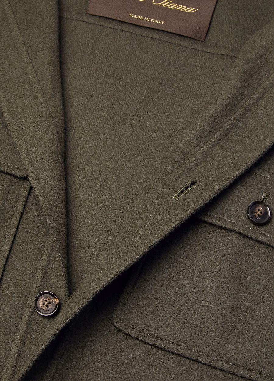 Sobretudo Jim Cashmere Pinheiro Preto