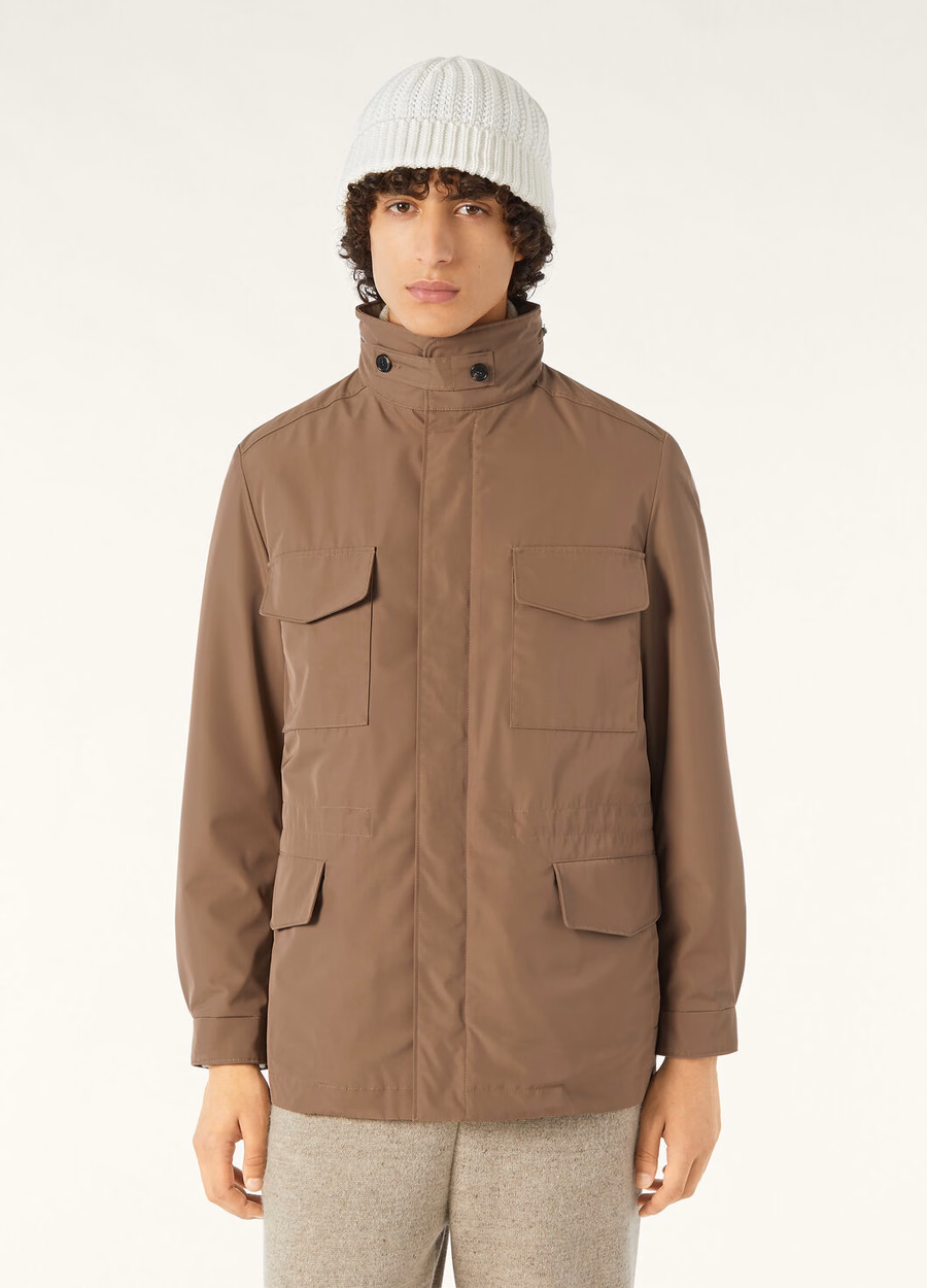 Jaqueta de microfibra Traveler Field Taiga