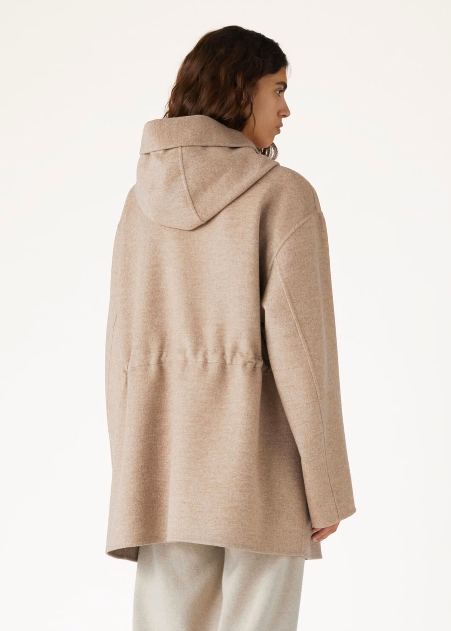 Jaqueta Lamar Cashmere Marrom Natural