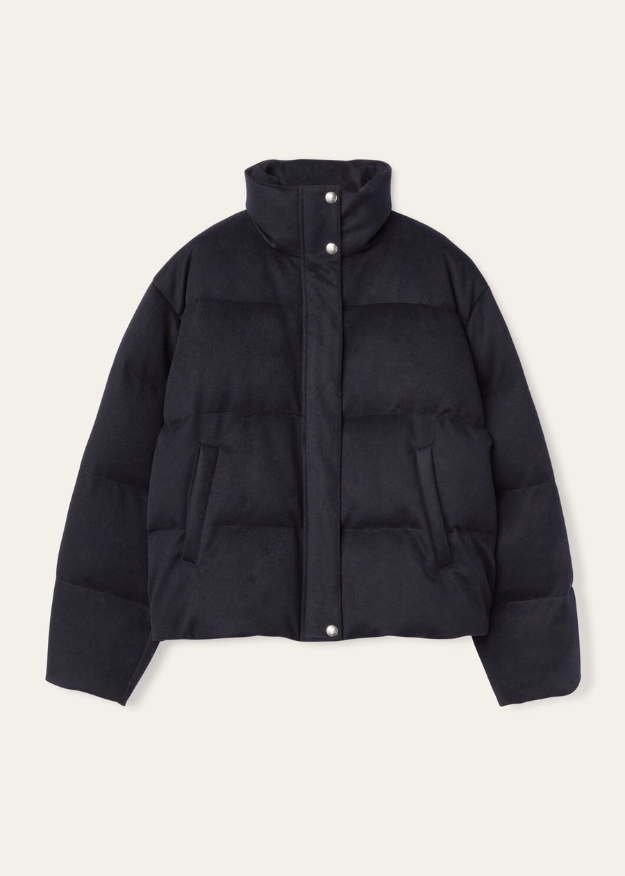 Jaqueta de cashmere Jools azul marinho