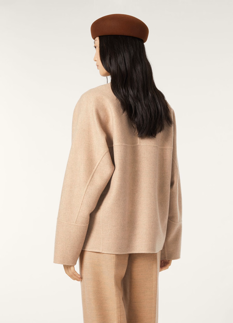 Jaqueta Navid Cashmere Rosa Granite Melange
