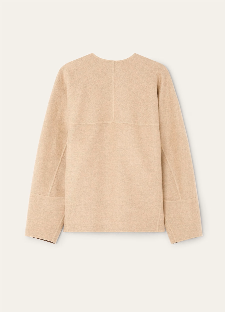 Jaqueta Navid Cashmere Rosa Granite Melange