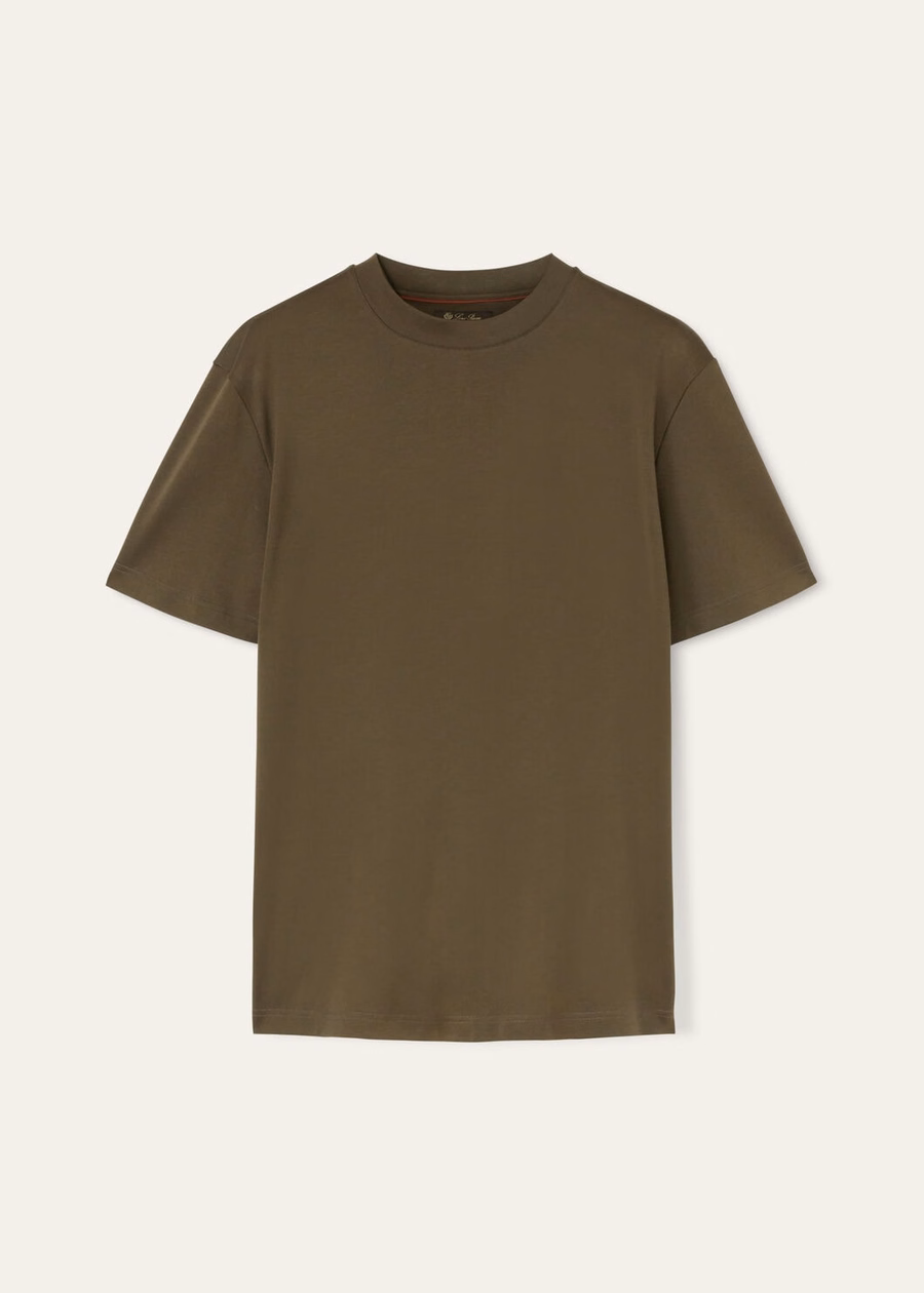 Camiseta Ray Cotton Verde Carvão
