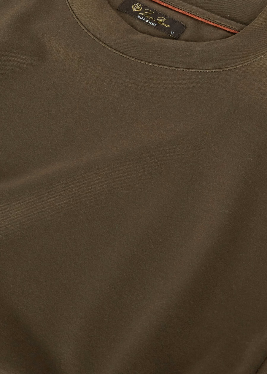 Camiseta Ray Cotton Verde Carvão