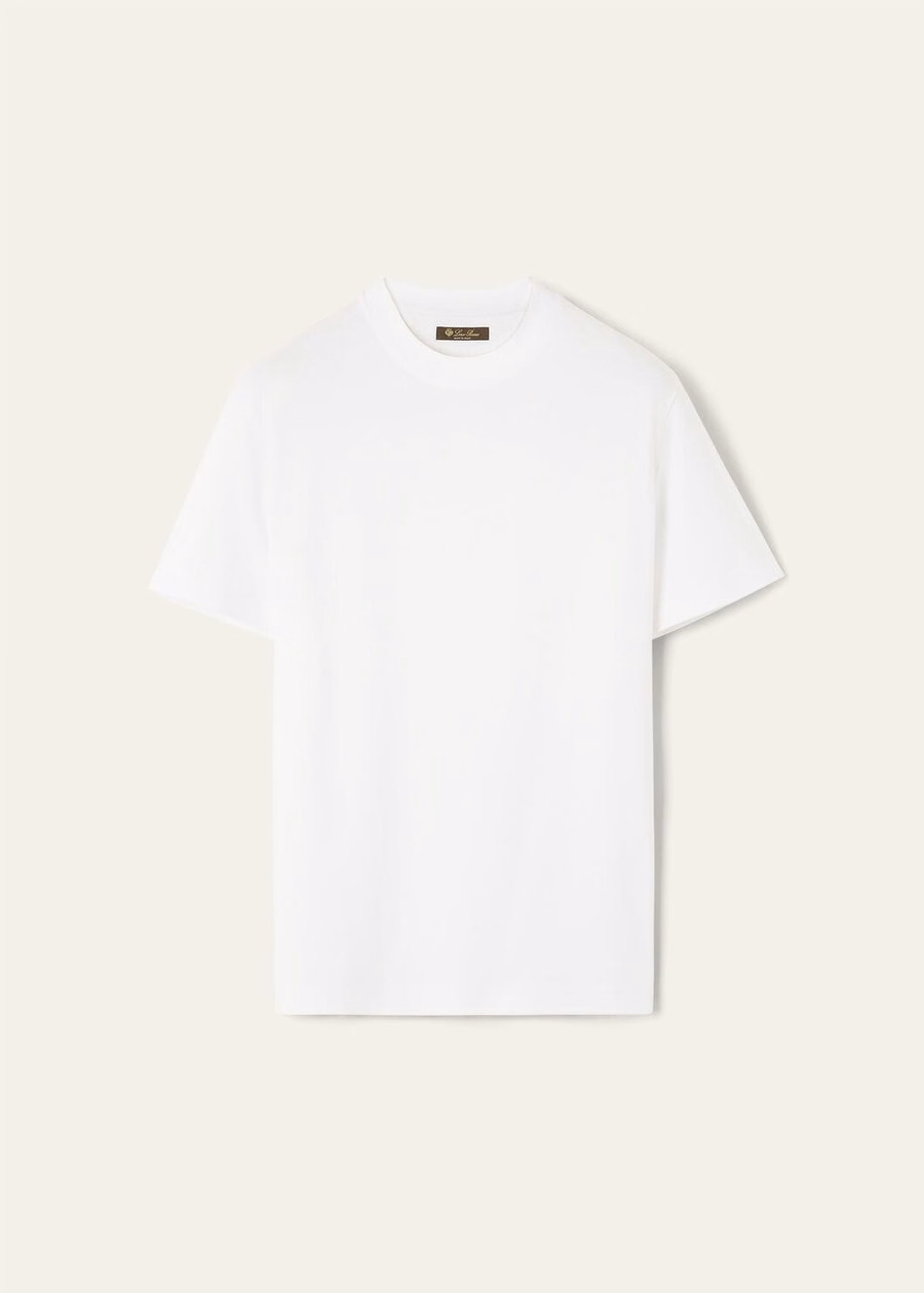 Camiseta Ray Cotton Branca Óptica