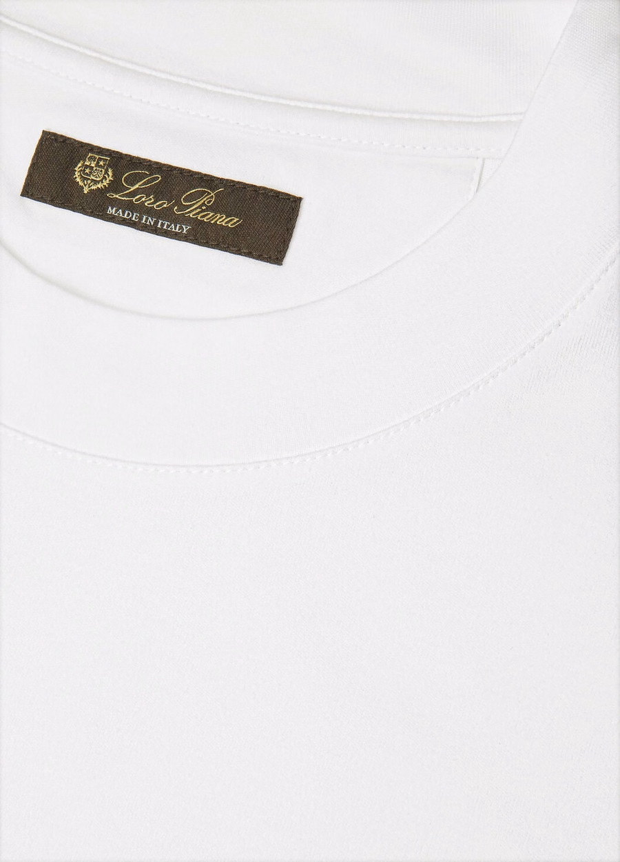 Camiseta Ray Cotton Branca Óptica