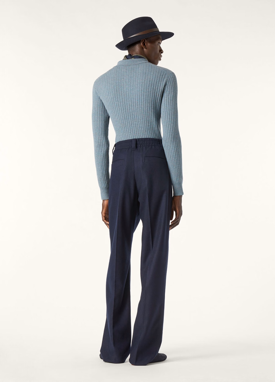 Camisa polo Lexington Baby Cashmere Sea Fog Melange