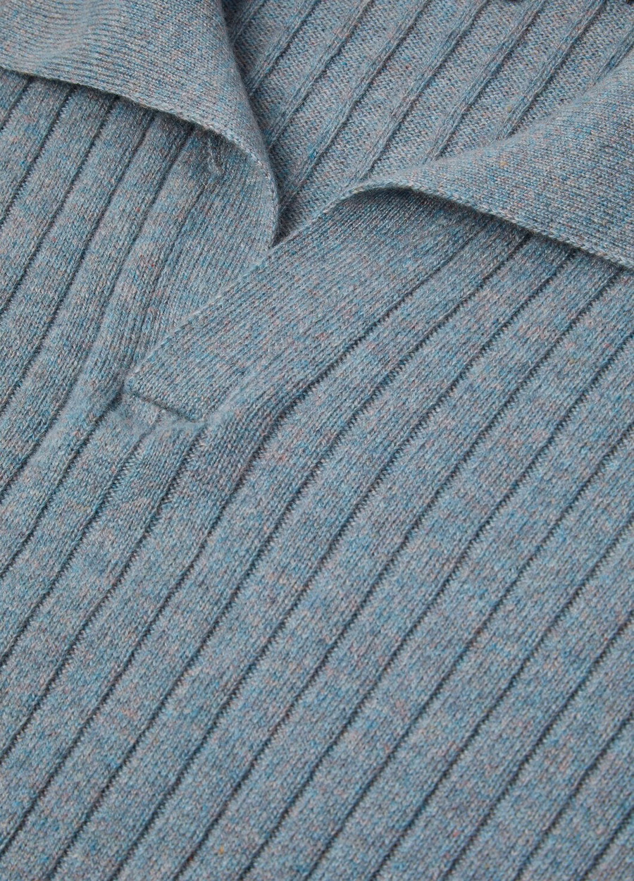 Camisa polo Lexington Baby Cashmere Sea Fog Melange