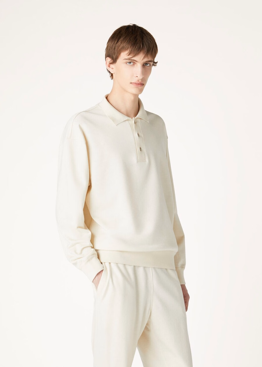 Polo Cocooning Cashmere Baunilha Marfim