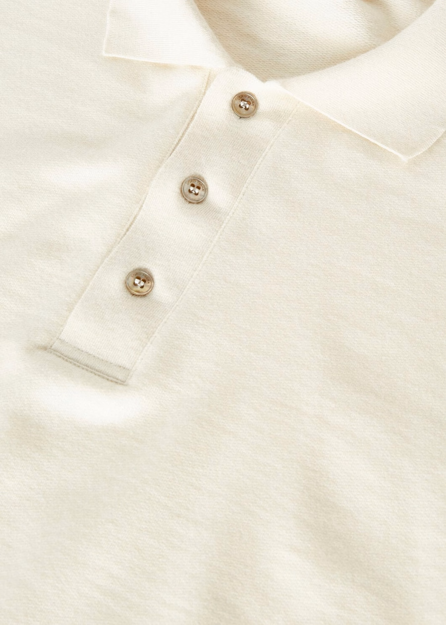 Polo Cocooning Cashmere Baunilha Marfim