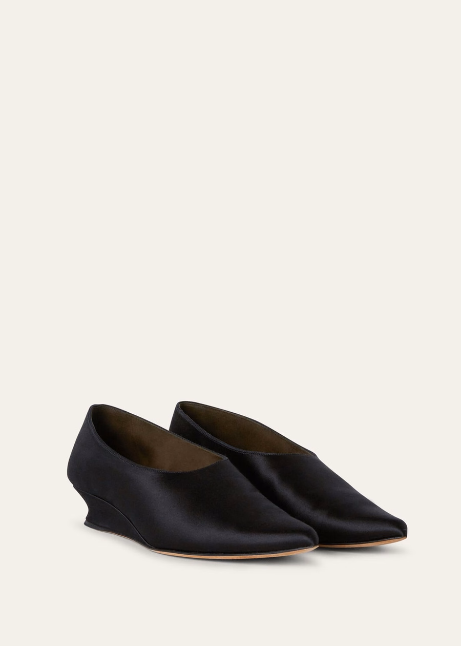 Viscose de seda Ayame Court preta