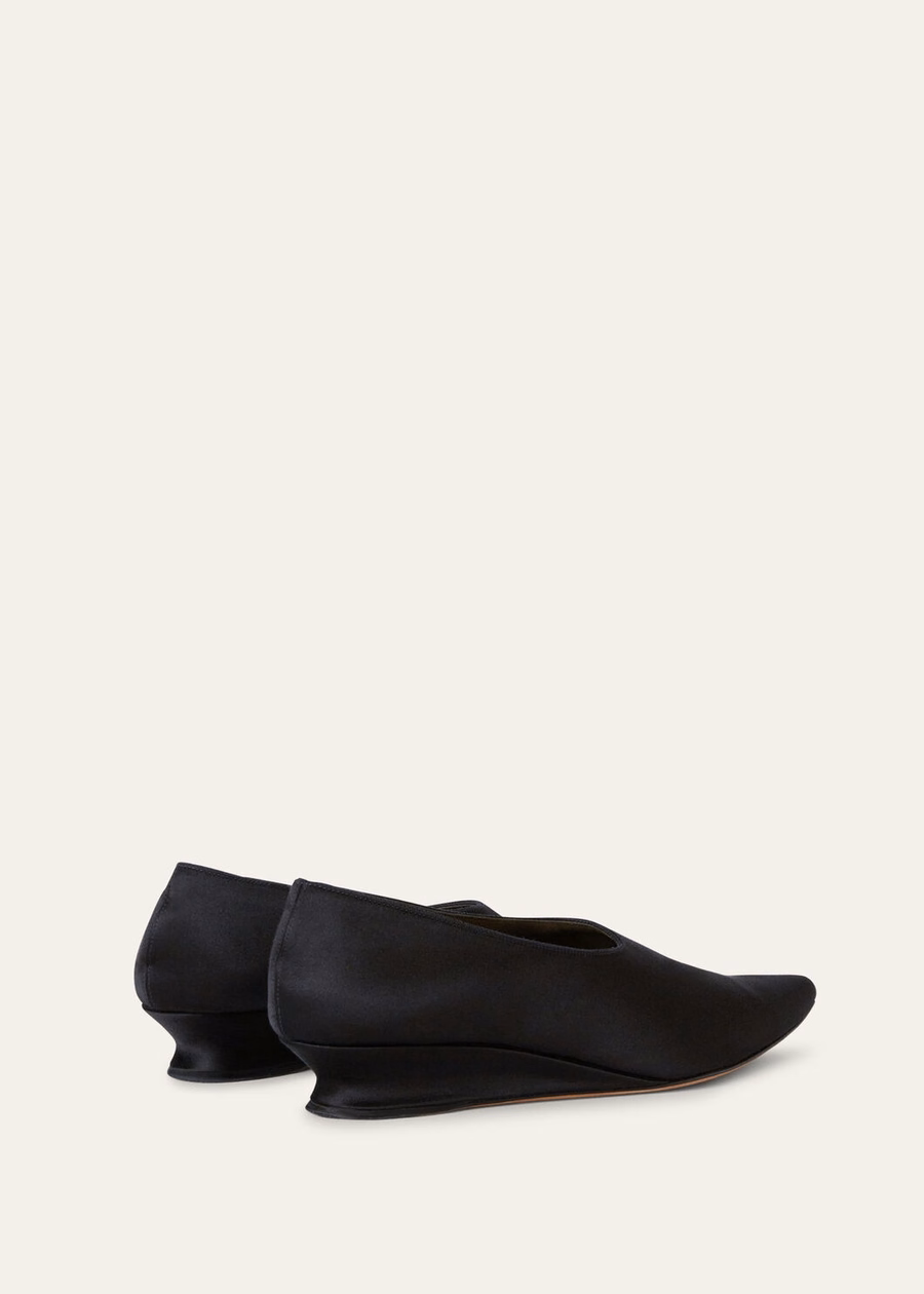 Viscose de seda Ayame Court preta