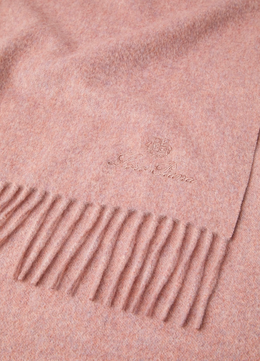 Cachecol Grande Unita Cashmere Roxo Mesclado
