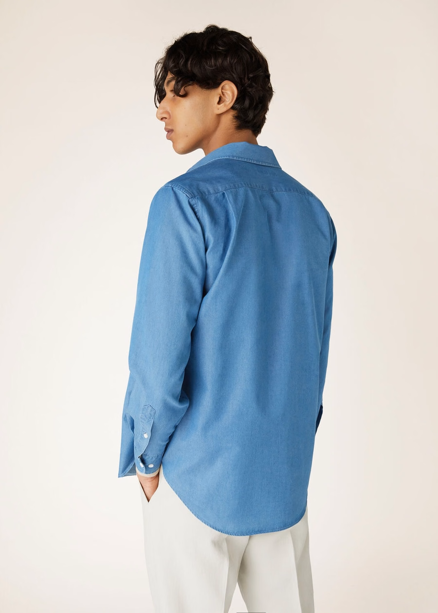 Camisa Andre em algodão ultra lavado