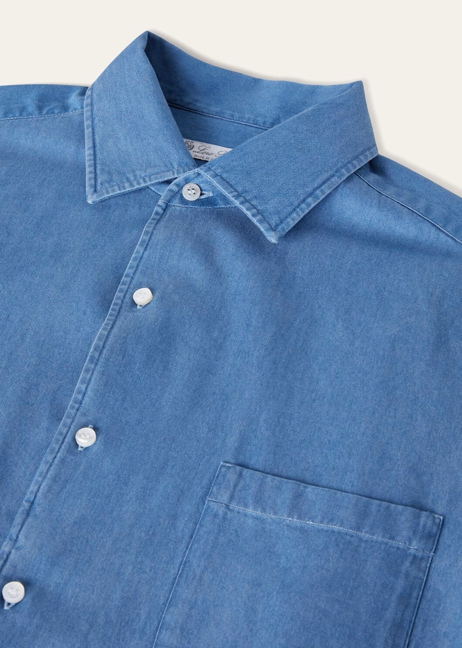 Camisa Andre em algodão ultra lavado