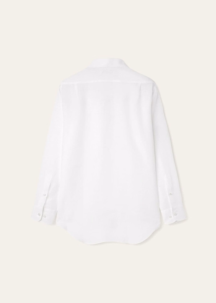 Camisa Andre em branco óptico