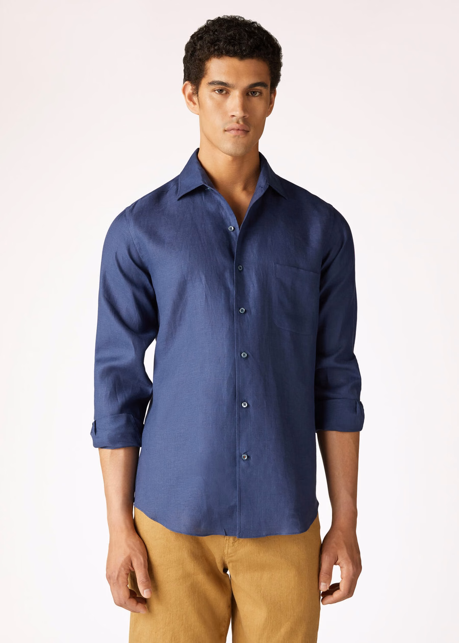 Camisa Andre em Eclipse Escuro