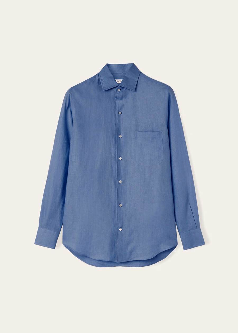 Camisa Andre na cor azul Stillwater