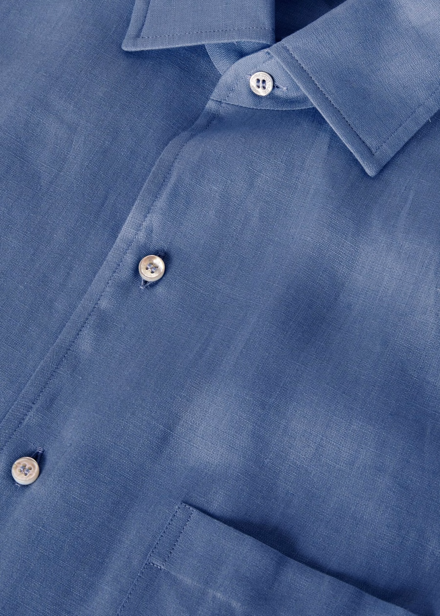 Camisa Andre na cor azul Stillwater