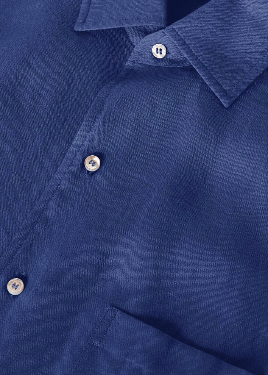 Camisa Andre na cor Azul Kurume