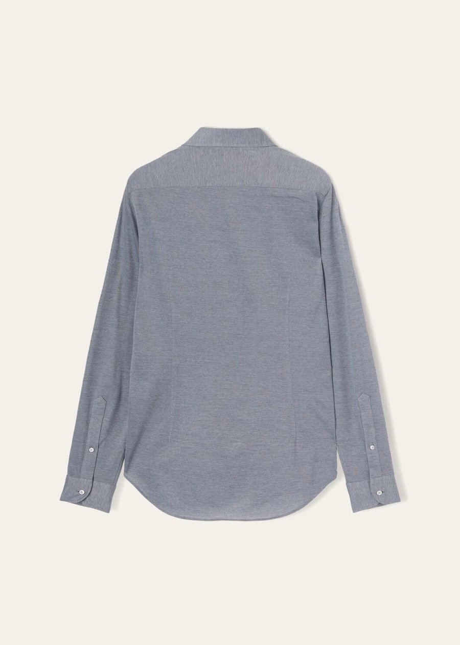 Camisa azul quartzo Andrew Cotton