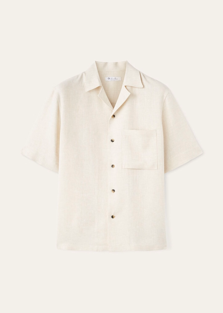 Camisa Federico na areia de inverno