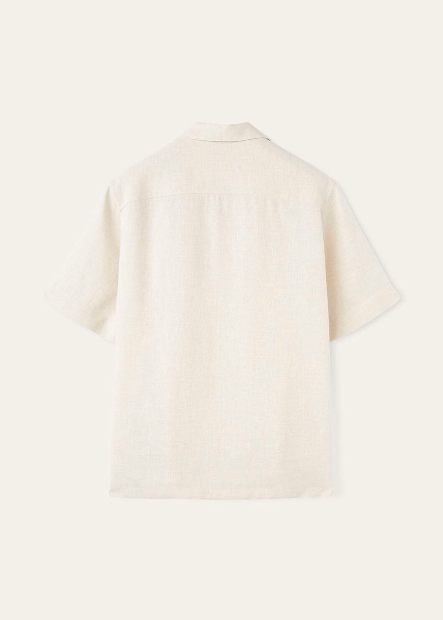 Camisa Federico na areia de inverno