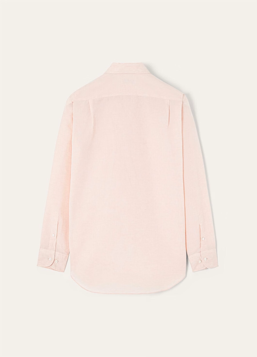 Camisa Andre Cotton na cor laranja sanguínea