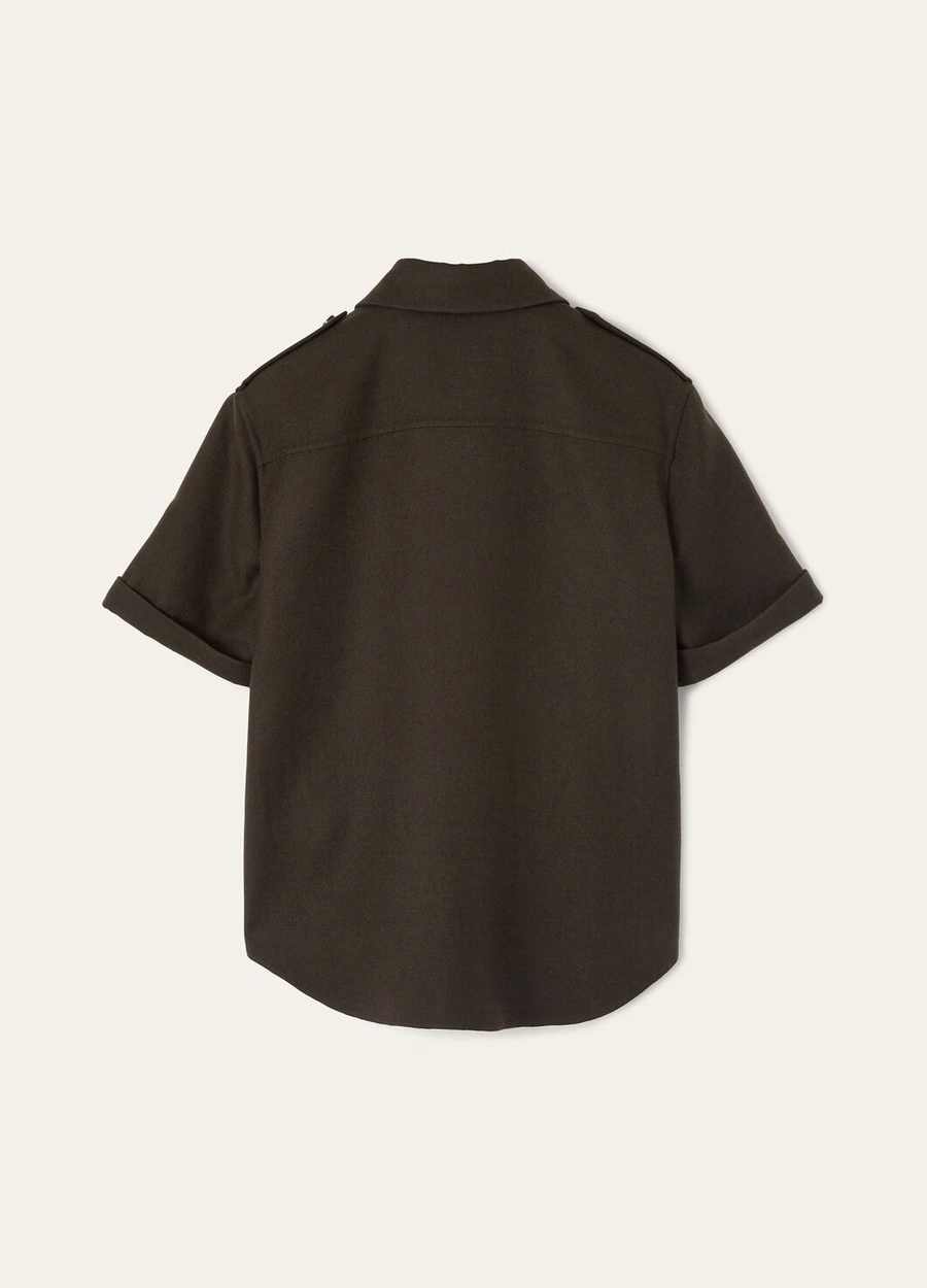 Camisa Annalisa Royal Lightness Pin Preta