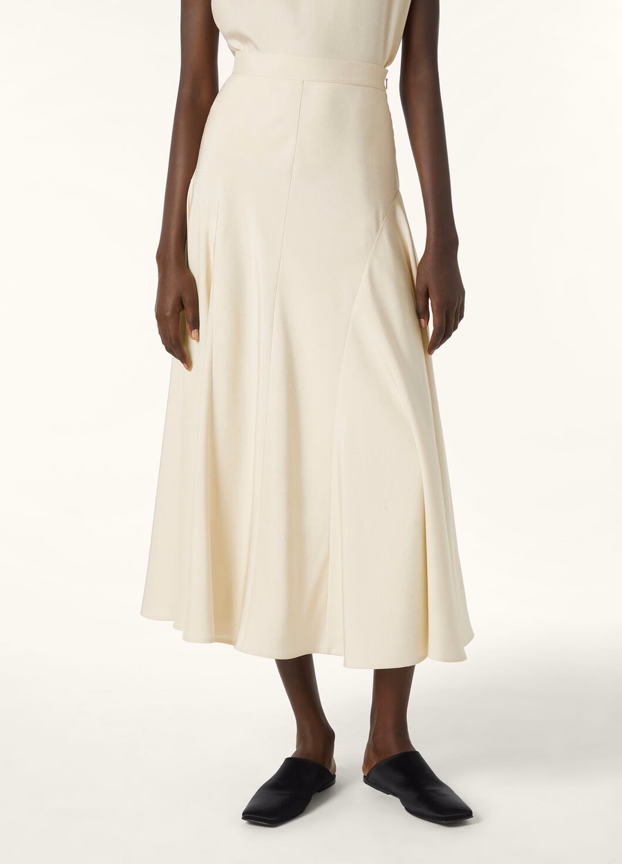 Saia Giustina Silk Milk Amber