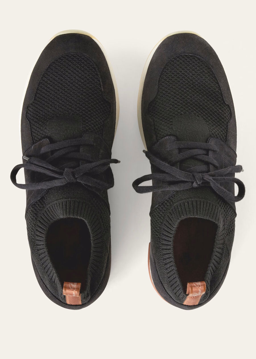Tênis 360 LP Flexy Walk em lã virgem caviar