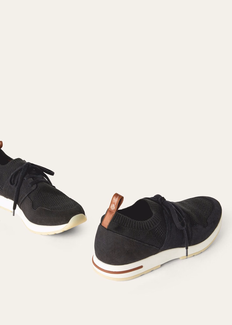 Tênis 360 LP Flexy Walk em lã virgem caviar