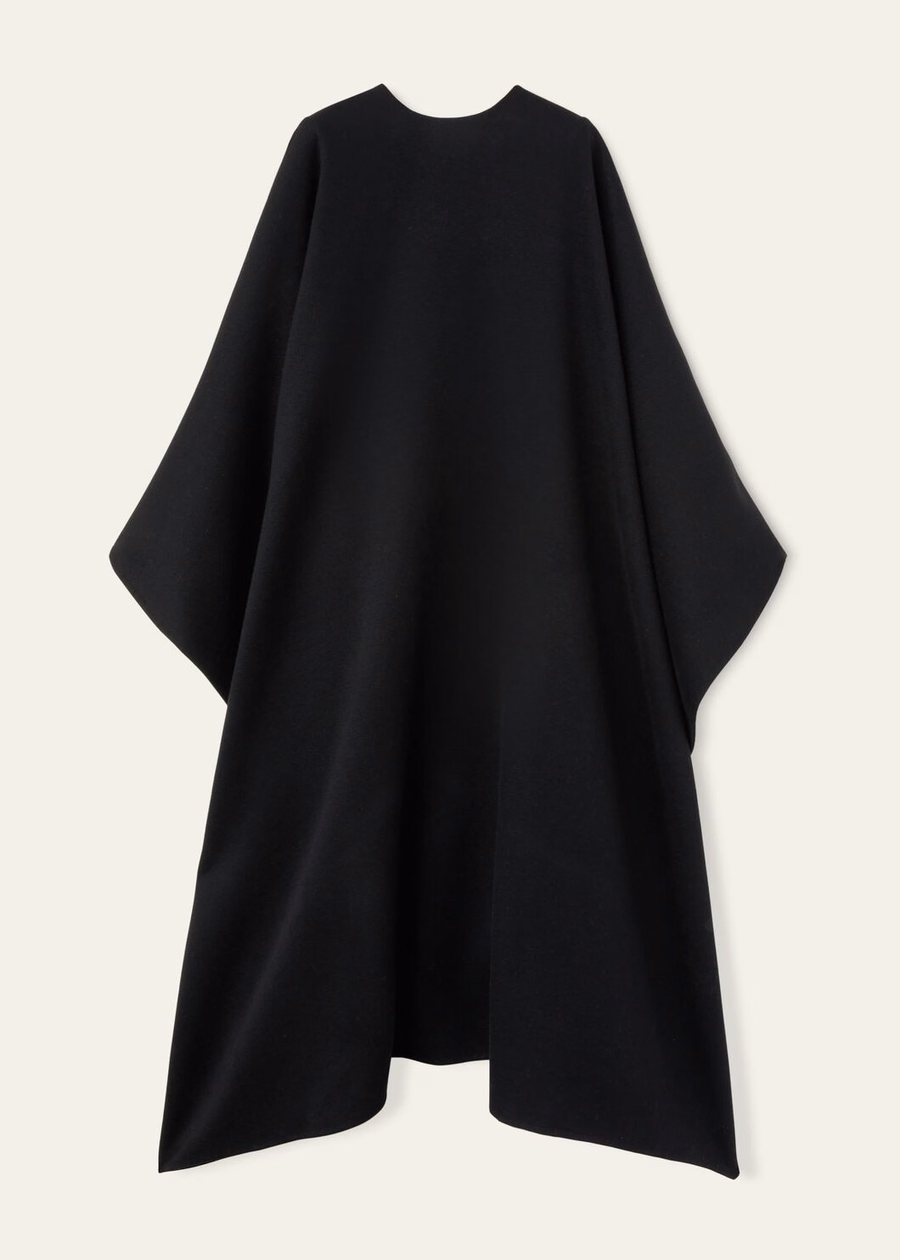 Maria Cape Cashmere Preto
