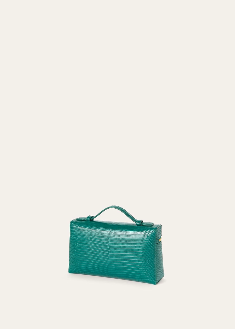 Bolso extra L19 Lizard Leather Jazz Club/Dourado