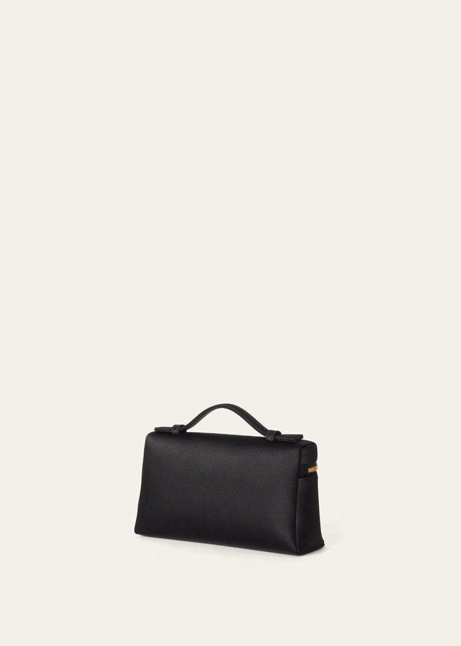 Bolso extra L19 Seda Viscose Preto/Dourado