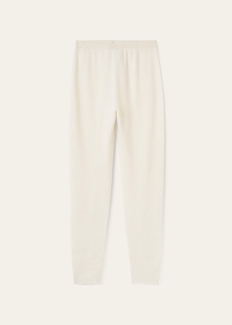 Calças de cashmere White Snow Cocooning