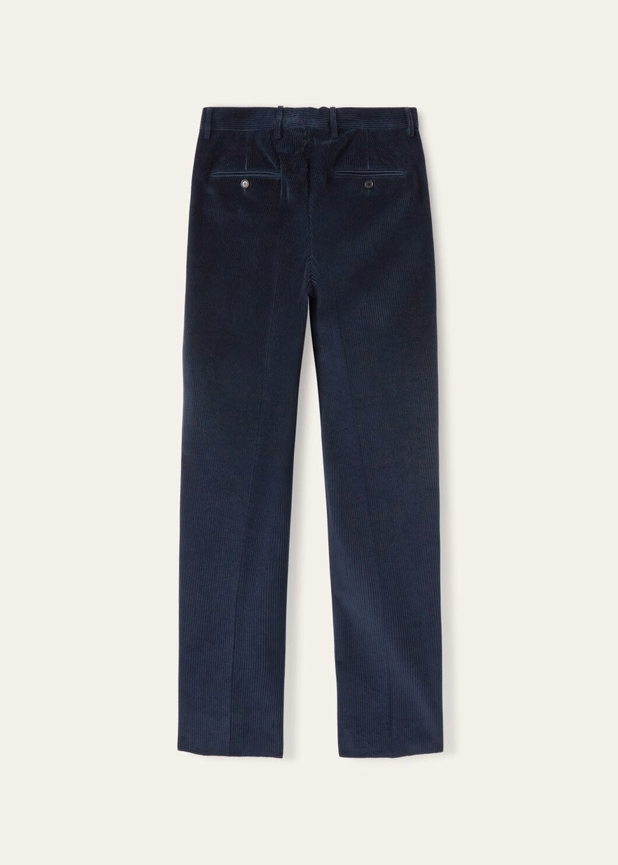 Calça Jarno de algodão azul marinho