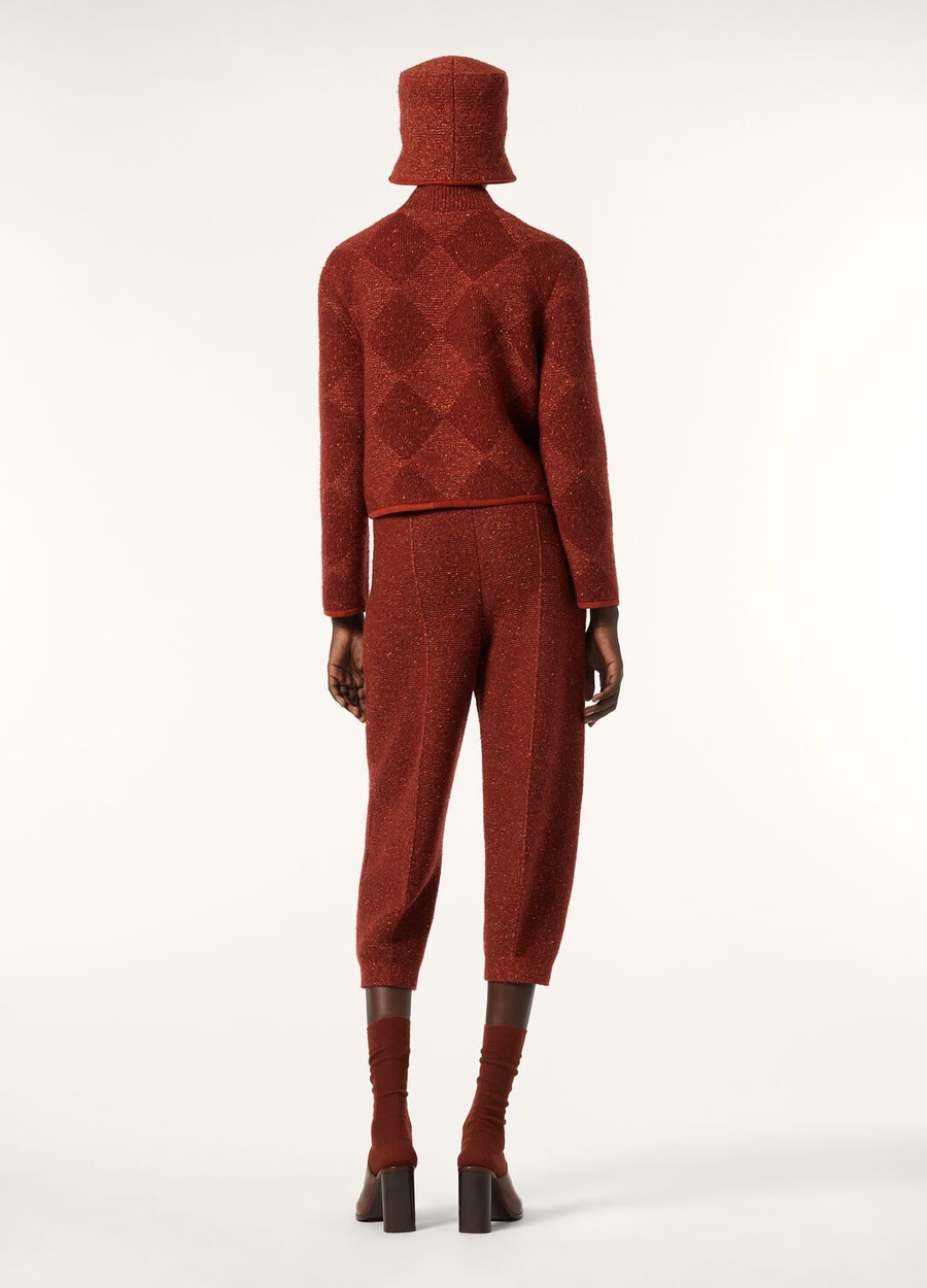 Calças Cernobbio em Cashmere Flame Storm