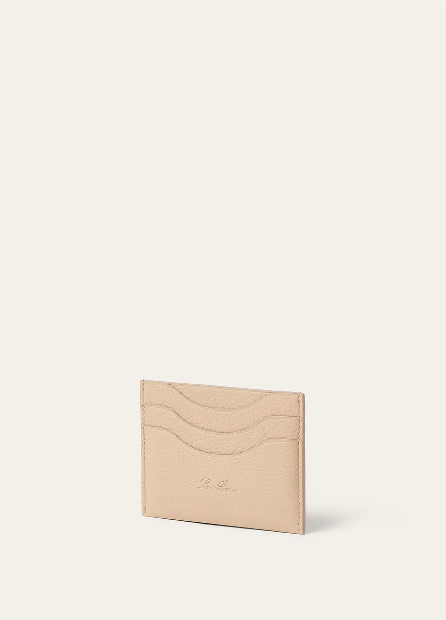 Porta-cartões extra. Trench coat leve em pele de vitelo granulada.